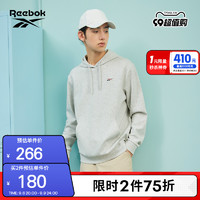 Reebok 锐步 官方2023新款男女HOODIE针织舒适宽松百搭美式连帽卫衣