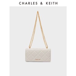 CHARLES & KEITH CHARLES&KEITH油画菱格链条斜挎包钱包女包CK6-10680924