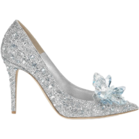 JIMMY CHOO 女士水晶鞋高跟鞋婚鞋单鞋闪亮水晶装饰优雅气质 水晶 34