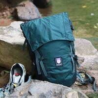 Green-hermit 蜂鸟 峰鸟greenhemit轻量防水背包 户外旅游通勤翻盖风栗背舒双肩包