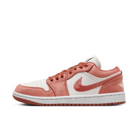 AIR JORDAN 正代系列 Air Jordan 1 Low Se 女子篮球鞋 FN3722-801 天空橙/帆白 38.5