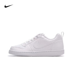 【省40元】耐克休闲运动鞋_nike 耐克 女鞋nike court borough 纯白色