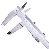 SHINWA 19920 日本企鹅牌游标卡尺机械式刻度卡尺高精度不锈钢内径外径深度测量尺0-450mm