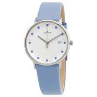 JUNGHANS 白色表盘石英女表 047/4055.00