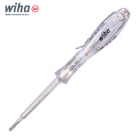 wiha威汉电笔德国VDE绝缘电工测电笔透明试电笔255-11L