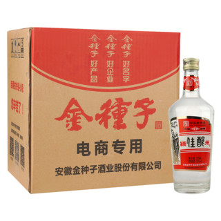 金种子 颍州佳酿种子酒 浓香型白酒  50%vol  500mL*6瓶