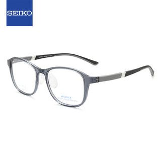 SEIKO 精工 ASSET系列眼镜框新乐学优选青少年学生近视眼镜架AK0094 GR 50mm