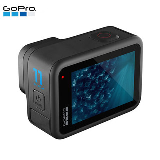 GoPro HERO11 Black 运动相机 GoPro11送128G高速卡 户外摩托骑行 潜水防水防抖相机 Vlog数码运动摄像机