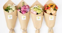 花点时间 自然系列包月鲜花 混合-订月度4束+随花赠应季花材1束