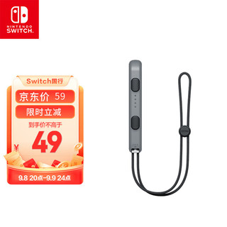 Nintendo 任天堂 Switch 国行Joy-Con游戏机手柄腕带 NS周边配件 灰色