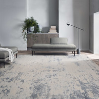 视觉味道 现代简约北欧客厅沙发地毯抽象轻奢新中式卧室家用茶几毯