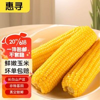 惠寻 京东自有品牌 长白山产区鲜食嫩玉米220g