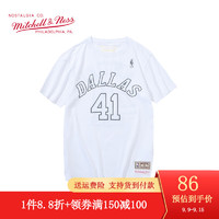 mitchell & ness 球员号码T恤 NBA小牛队 MN13S17-DNO