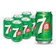 7-Up 七喜 7up 碳酸饮料330ml*6听