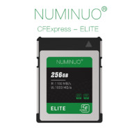 努米诺 NUMINUO CFexpress Type B存储卡z8/Z9/R5/XH2/GH6 XQD内存卡 ELITE 256G 储存卡