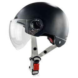 晶鹿 3C认证国标头盔 黑色