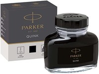 PARKER 派克 钢笔，液体瓶装，Quink墨水，57毫升，盒装-黑色