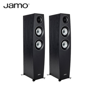 Jamo 尊宝 C95 II 二代落地式音箱客厅音响高品质高音质HIFI发烧级家庭影院无源 一对 黑色