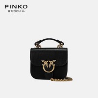 PINKO 品高 女包燕子包MICRO手提小方包黑色送女友礼物