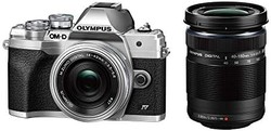 OLYMPUS 奥林巴斯 无反光镜单反相机 OM-D E-M10 MarkIV EZ Double Zoom 套件银色