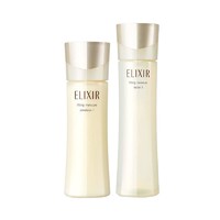 黑卡会员：ELIXIR 怡丽丝尔 WHITE 优悦活颜弹润 水乳套装 补水保湿套装