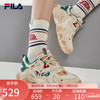 FILA 斐乐 猫爪4代老爹鞋2023春季女鞋复古休闲鞋运动鞋