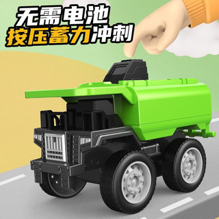 菲利捷 儿童按压工程车宝宝惯性压路卡车运输车小汽车男孩玩具 重型卡车