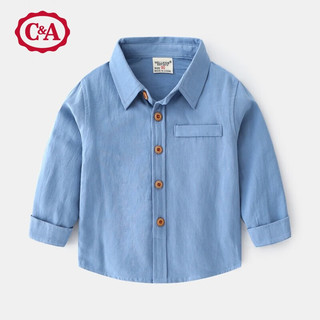 C&A 西雅衣家 儿童打底纯色衬衫