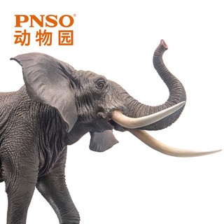 PNSO 非洲象满满动物园成长陪伴模型01