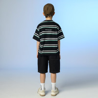 Discovery男童套装23夏装儿童时尚休闲短款两件套DAXS858757
