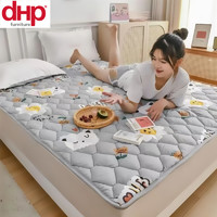 dHP 四季通用软床垫出租房1.5米防滑保护褥子榻榻米家用宿舍折叠