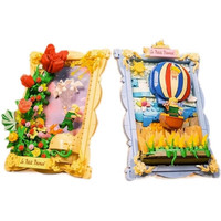 PANTASY 拼奇 艺术品系列 86313+86314 小王子立体画-玫瑰+麦田
