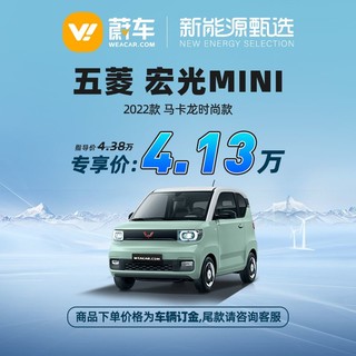 五菱宏光mini 22款 马卡龙时尚款蔚车新车新能源汽车