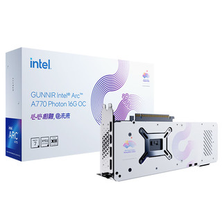 GUNNIR 蓝戟 GUNNIR Intel Arc A770 Photon 16G OC W 显卡 16GB 亚运联名款