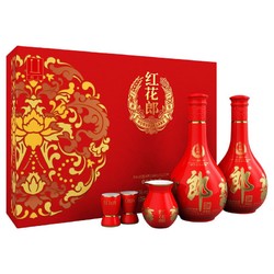 LANGJIU 郎酒 红花郎10 酱香型 白酒 53度 500ml*2瓶 礼盒装