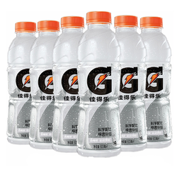 GATORADE 佳得乐 Pepsi-Cola/百事可乐佳得乐运动功能性电解质西柚味饮料600ml瓶装