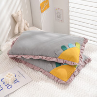 玖月奇迹 新款纯棉午睡枕荞麦枕头成人单个装床上用品枕芯学生宿舍四季可用