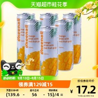 88VIP：DReena 特丽娜 果汁 芒果味 240ml*6罐