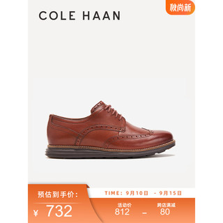 COLE HAAN 歌涵 男士商务休闲鞋 C26472 棕色 41.5