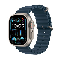 Apple 苹果 Watch Ultra 2 蜂窝版 49mm 海洋表带 蓝色