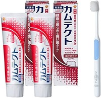 CAMTET 牙龈护理牙膏 2支 + 牙周护理牙刷 115g*2