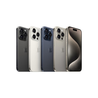 Apple 苹果 iPhone 15 Pro 5G手机 256GB 原色钛金属