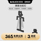 Blackdog 黑狗 black dog黑狗户外露营地板弹簧钉帐篷天幕配件固定地钉防风铝合金 弹簧地板钉（2个装）