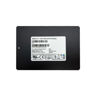 SAMSUNG 三星 企业级SSD固态硬盘 SATA6.0接口 SM883 1.92T
