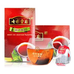 七彩云南 醇香普洱 100g 袋泡茶 办公室商务用茶 旅行便携茶