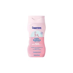 Coppertone 确美同 水宝宝儿童防晒霜 SPF50 PA++++ 177ml（赠 植萃防晒霜 11.8ml*2）