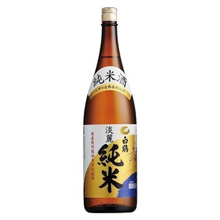 HAKUTSURU SAKE 白鹤 纯米大吟酿 日本纯米酒 天空翔云白鹤锦山田锦上选居酒屋日料店 1800ml 1.8L