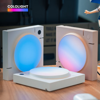 Cololight MIX小奶砖粉砖蓝牙多彩量子灯奇光板智能电竞房RGB氛围灯磁吸电脑周边摆件小夜灯 小奶砖豪华套装