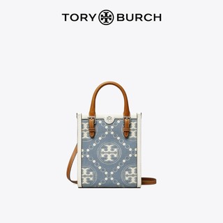 TORY BURCH TORYBURCH汤丽柏琦T MONOGRAM 牛仔琴谱包145511