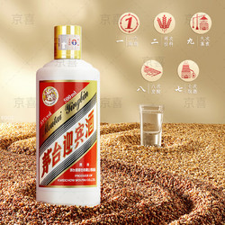 MOUTAI 茅台 飞天迎宾酒 53度 酱香型白酒 500ml 单瓶装